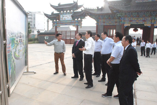 江西省農行張春林行長到仁和集團調研