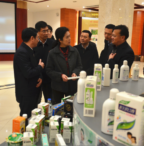 謝茹副省長視察仁和集團